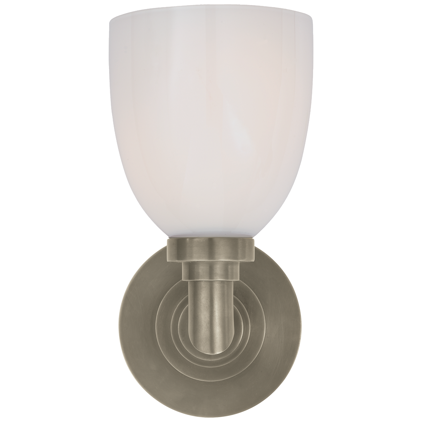 Wilton Single Bath Light Antique Nickel