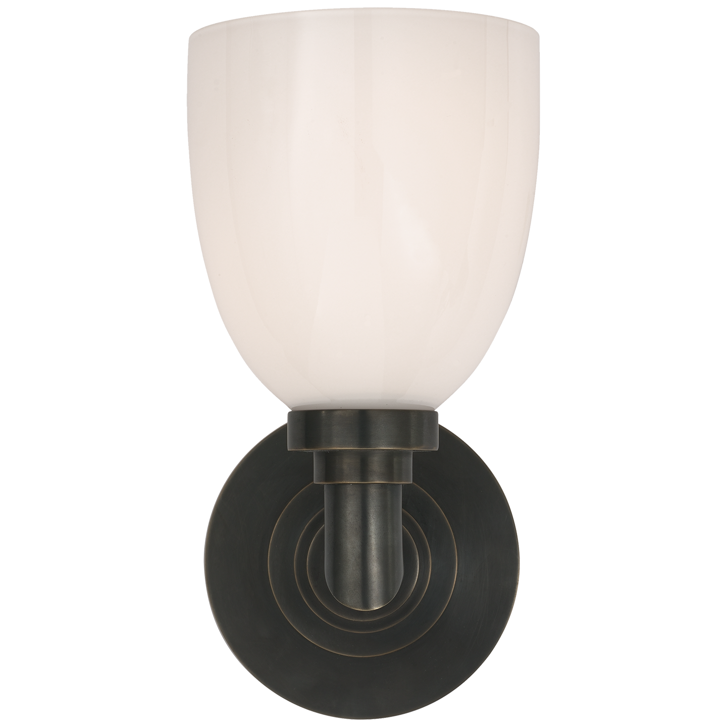 Wilton Single Bath Light Bronze