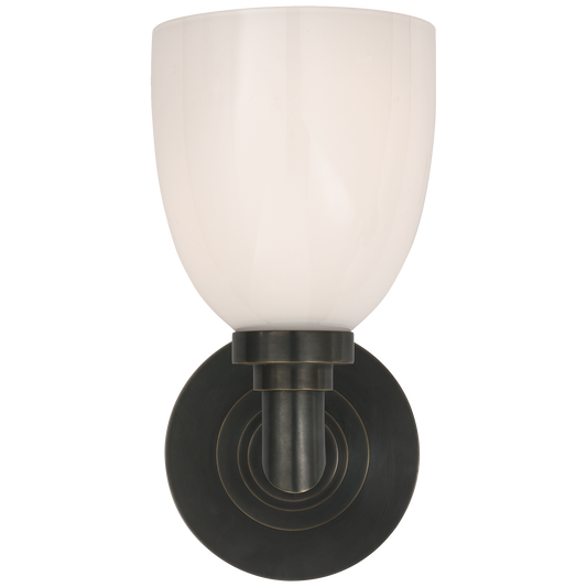 Wilton Single Bath Light Bronze