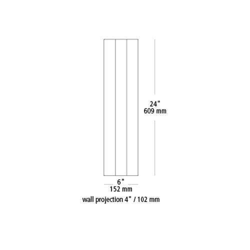 Windfall Outdoor Wall Light - Diagram