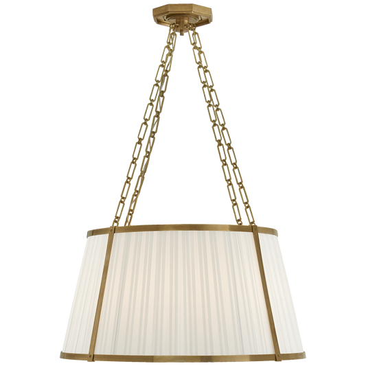 Windsor Large Hanging Shade - Natural Brass