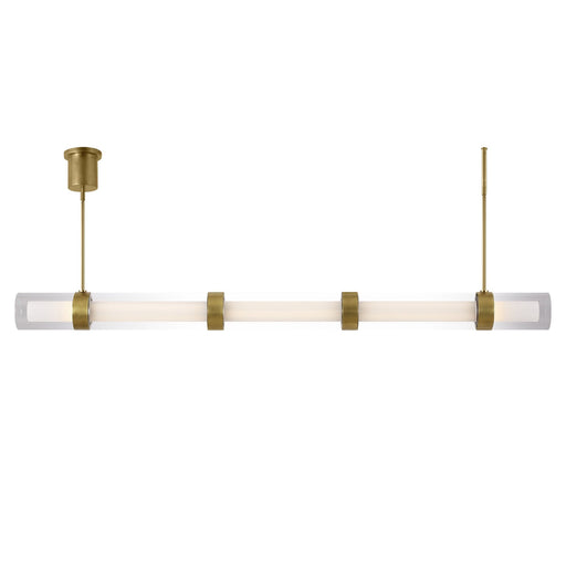Wit Linear Suspension (5 Glass) - Brass 