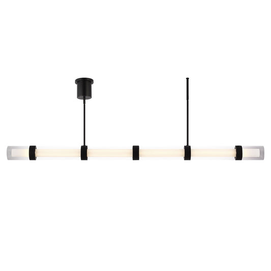 Wit Linear Suspension (6 Glass) - Black