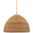 Load image into Gallery viewer, Woodlawn Large Pendant - Gold Leaf Finish
