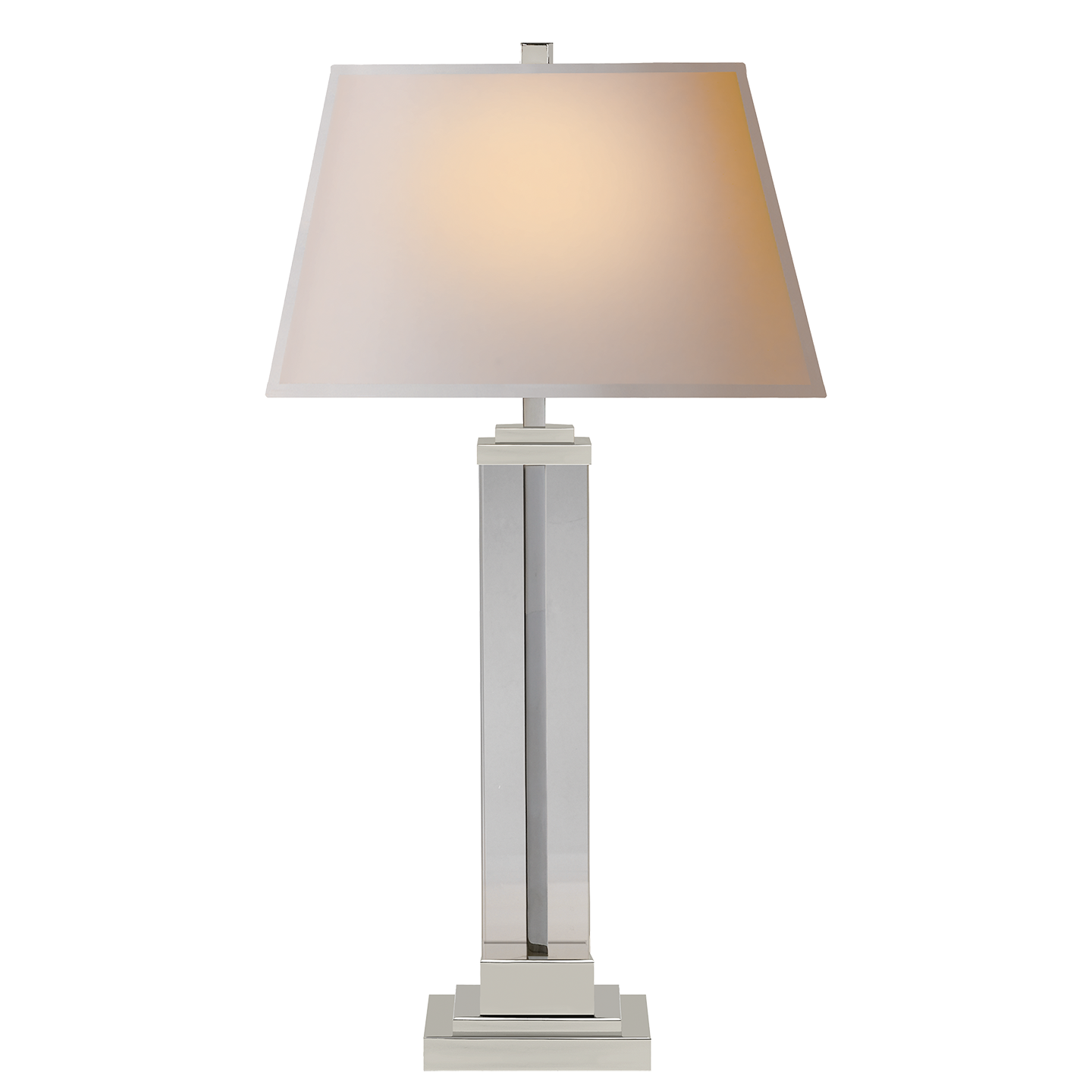 Wright Table Lamp - Polished Nickel Finish