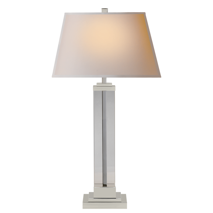 Wright Table Lamp - Polished Nickel Finish
