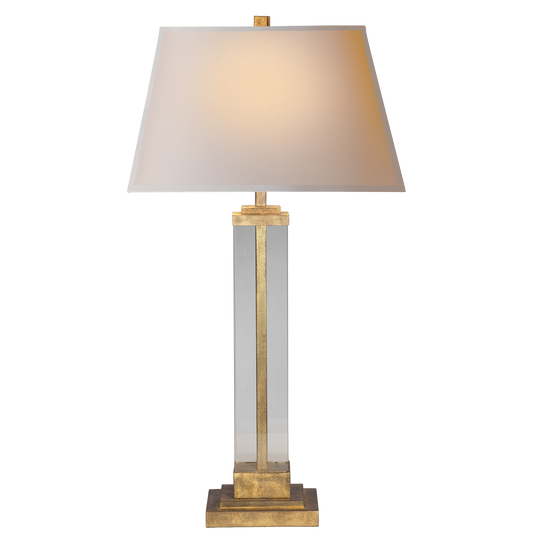 Wright Table Lamp - Gilded Iron Finish