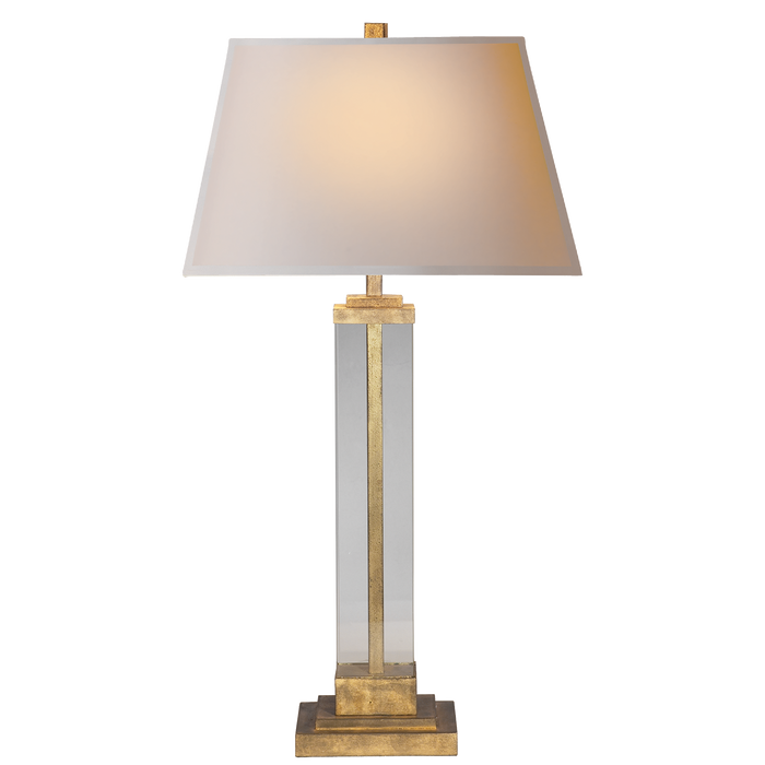 Wright Table Lamp - Gilded Iron Finish
