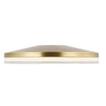 Load image into Gallery viewer, Wyatt Large Flush Mount - Natural Brass Finish
