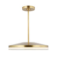 Load image into Gallery viewer, Wyatt Large Pendant - Natural Brass Finish
