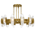 Load image into Gallery viewer, Wythe X-Large Chandelier - Plated Brass Finish
