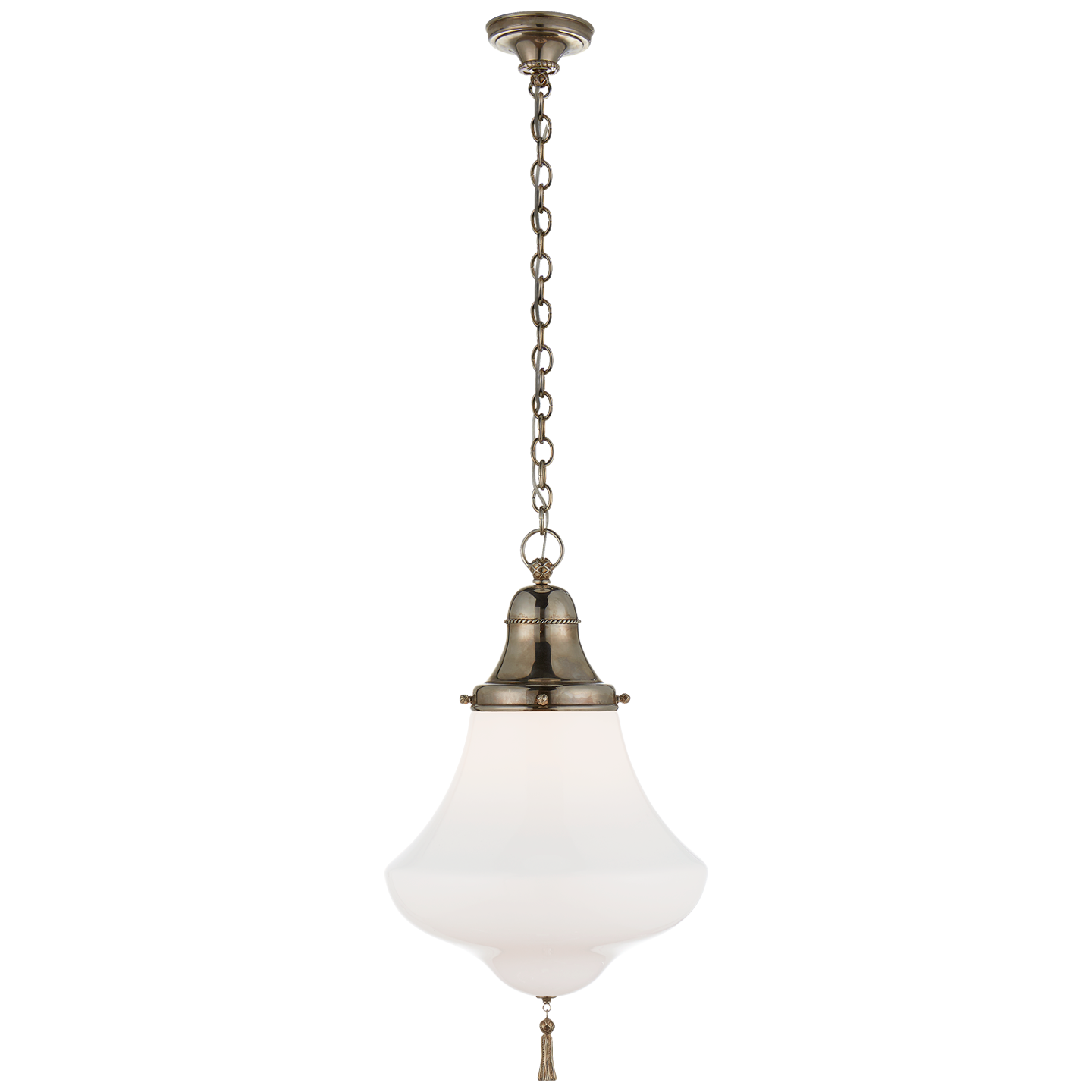 Xavier Small Pendant - Butler's Silver Finish