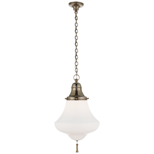 Xavier Small Pendant - Butler's Silver Finish