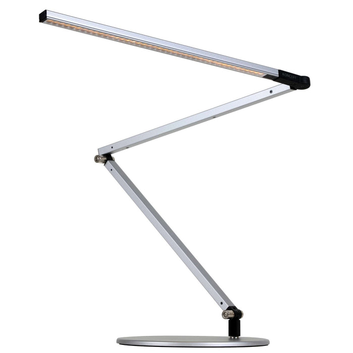 Z-Bar LED Desk Lamp - Silver Finish