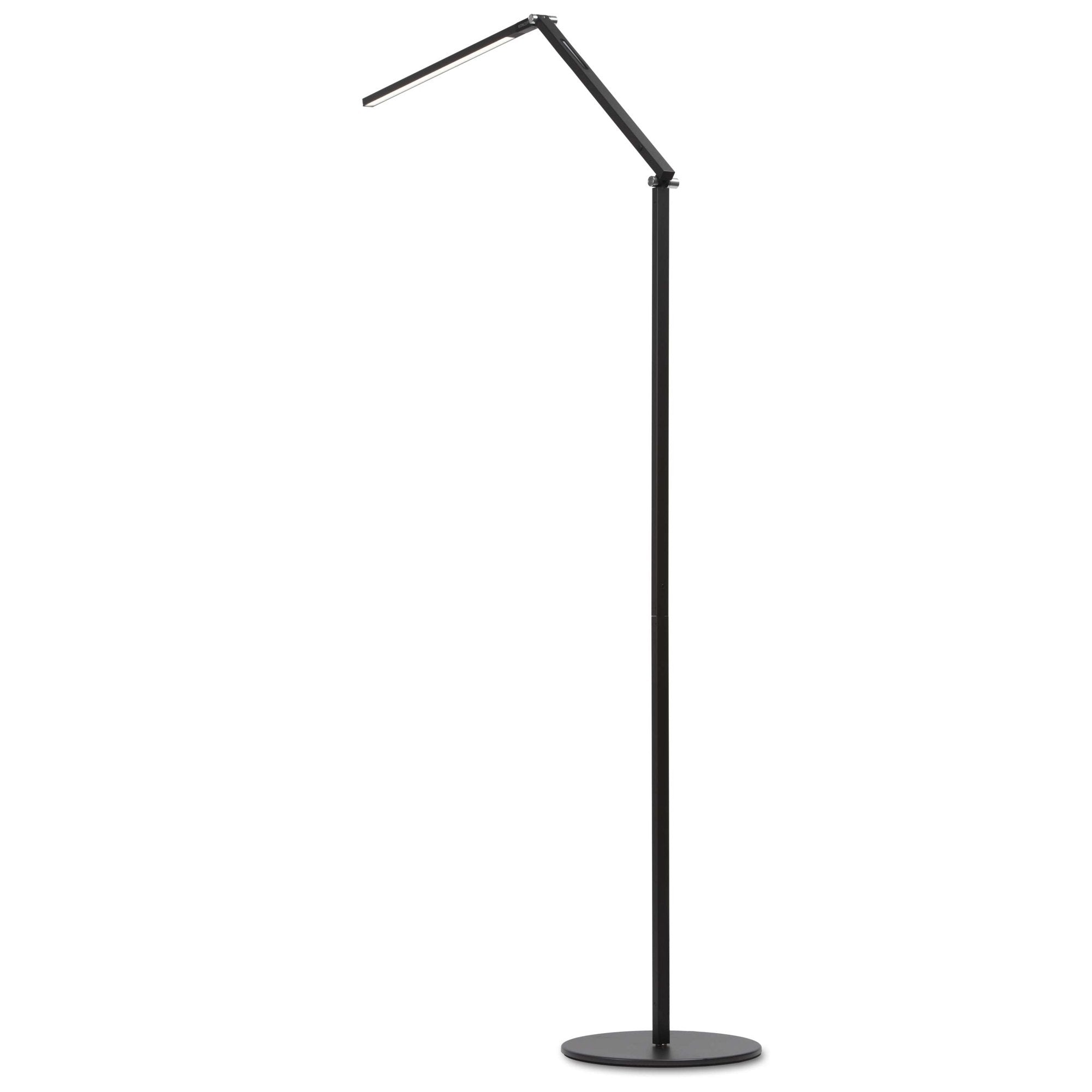 Z-Bar LED Floor Lamp - Metallic Black Finish