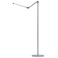 Load image into Gallery viewer, Z-Bar LED Floor Lamp - Silver Finish
