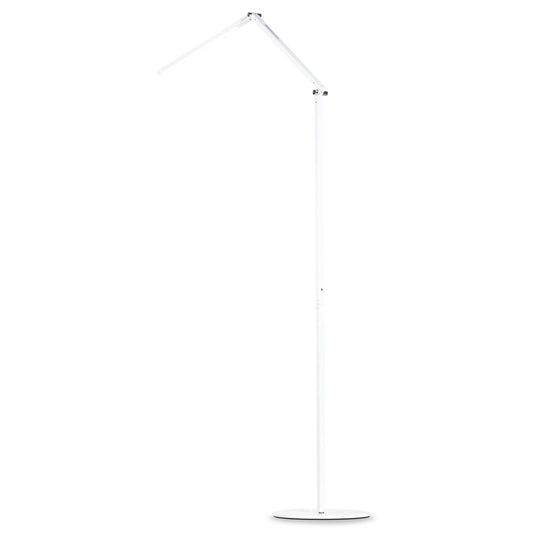 Z-Bar LED Floor Lamp - White Finish