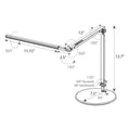 Load image into Gallery viewer, Z-Bar Mini LED Desk Lamp - Diagram
