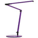 Z-Bar Mini LED Desk Lamp - Purple Finish