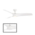 Load image into Gallery viewer, Zephyr 52" LED Smart Ceiling Fan - Matte White Finish
