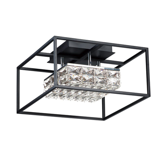 Zephyr LED Flush Mount - Black