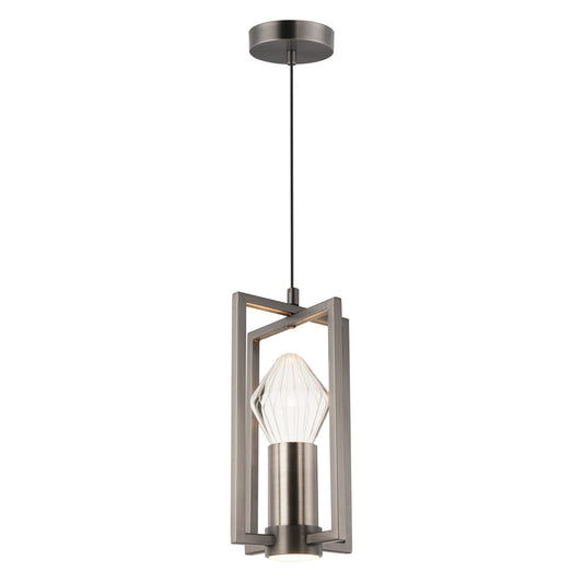 Zeppelin Small LED Pendant Gunmetal Finish