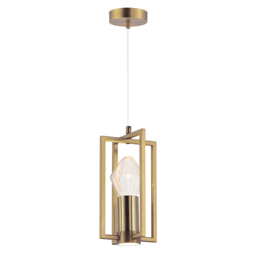 Zeppelin Small LED Pendant Heritage Finish