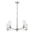 Load image into Gallery viewer, Zire 5-Light Chandelier - Chrome Finish
