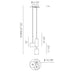 Axolight Spillray 3 Light LED Cluster Pendant
