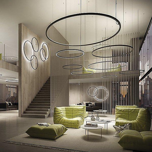 Axolight U-Light Ring Pendant