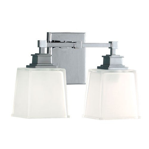 Berwick 2 Light Bath Light - Polished Chrome Finish