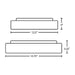 Besa Pella LED Flushmount Ceiling Light