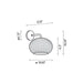 Bover Garota 01 Outdoor LED Wall Sconce