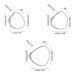 Bover Tria Wall Light