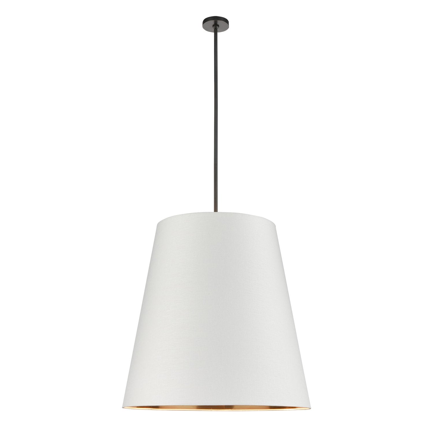 Calor 30" Pendant - White/Urban Bronze Finish