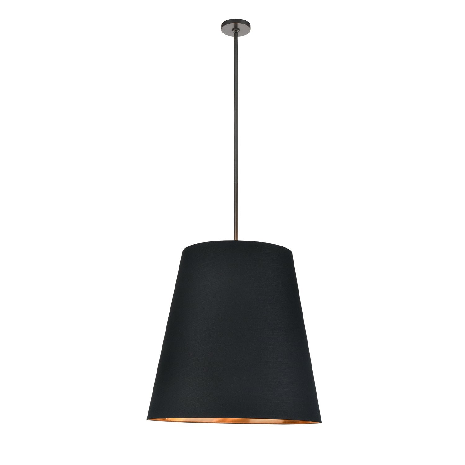 Calor 25" Pendant - Black/Urban Bronze Finish