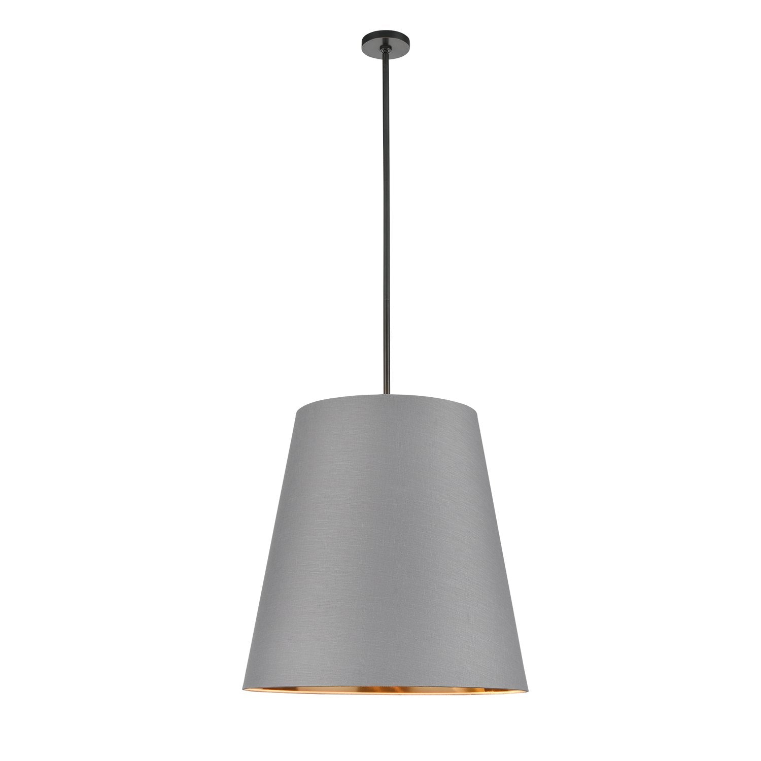 Calor 25" Pendant - Grey/Urban Bronze Finish