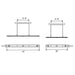 Cerno Brevis LED Linear Pendant