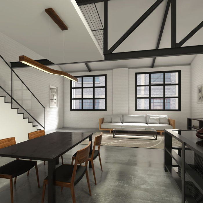 Cerno Camur LED Linear Pendant