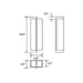 Cerno Via Wall / Ceiling Light