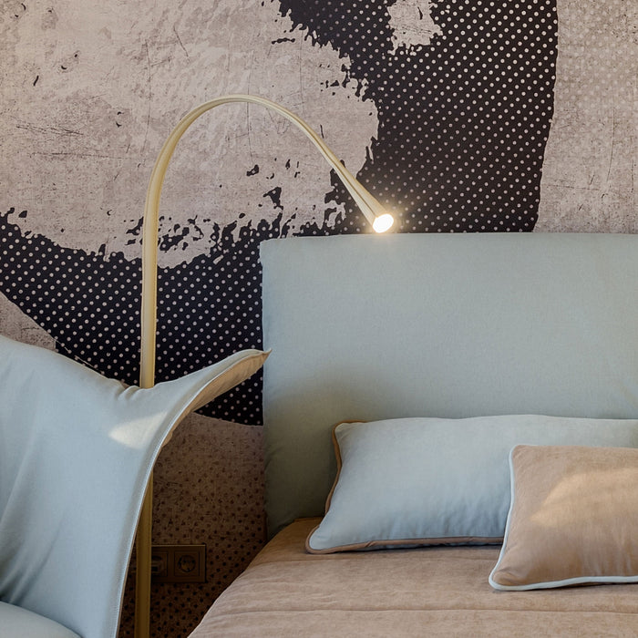 Contardi Flexiled Leather LED Floor Lamp