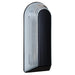 2433 Series Outdoor Wall Sconce - Black Finish Clear Glass