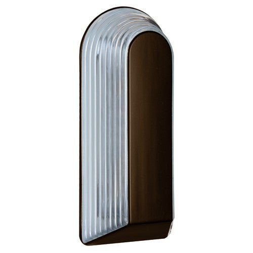 2433 Series Outdoor Wall Sconce - Bronze Finish Clear Glass