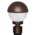 Load image into Gallery viewer, 3061 Series Outdoor Post Light - Bronze Finish Frost Glass
