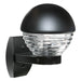 3061 Series Outdoor Wall Sconce - Black Finish Clear Glass 