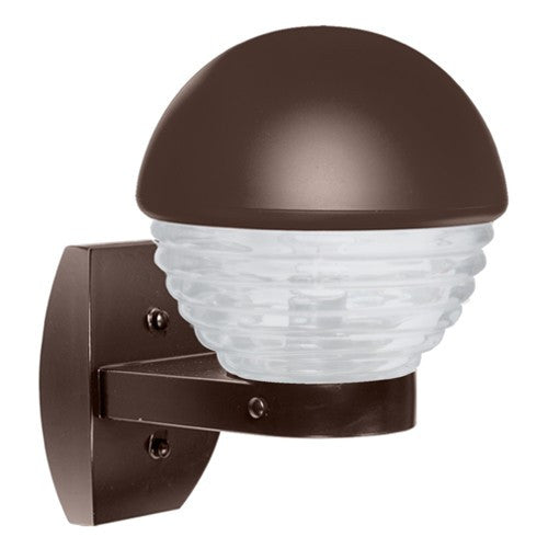 3061 Series Outdoor Wall Sconce - Bronze Finish Frost Glass