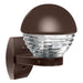3061 Series Outdoor Wall Sconce - Bronze Finish Clear Glass