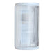 3079 Series Outdoor Wall Sconce - White Finish Clear Glass
