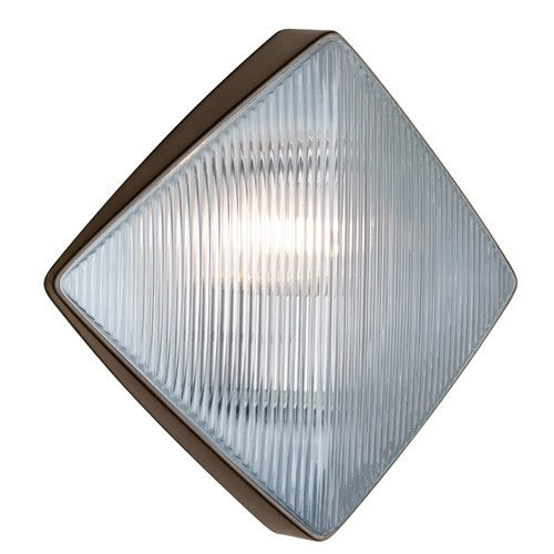 3110 Series Outdoor Wall Sconce - Bronze Finish Clear Glass