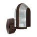 3139 Series Outdoor Wall Sconce - Bronze Finish Clear Glass